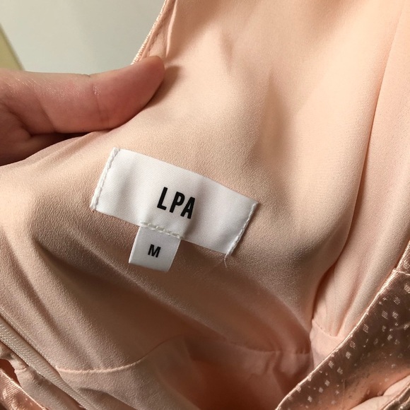 LPA | NWT Elettra Dress Blush Pink Night Out Dress Size Medium - Picture 10 of 11